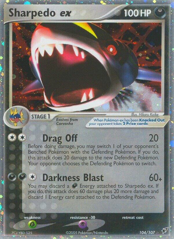 Sharpedo ex - Deoxys (DX)