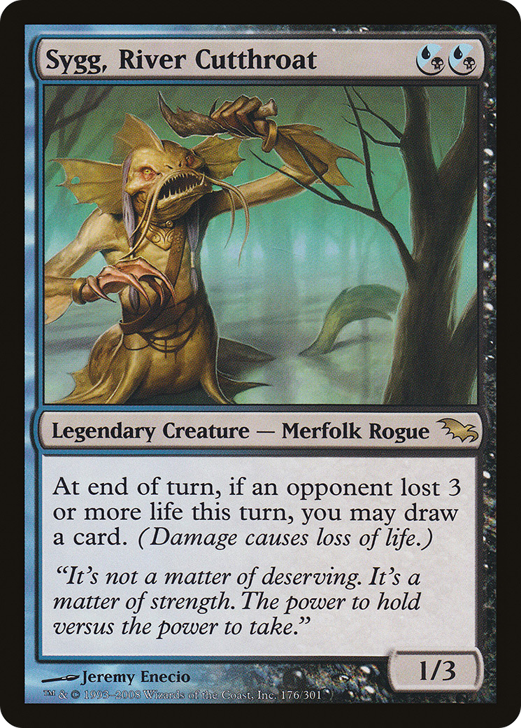 Sygg, River Cutthroat - Shadowmoor (SHM)