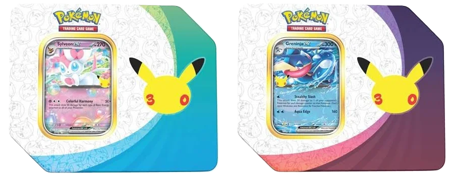 Pokemon 30th Celebration - EX Tin