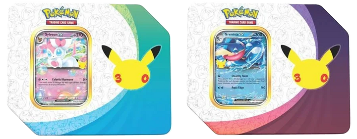 Pokemon 30th Celebration - EX Tin