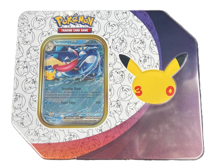 Pokemon 30th Celebration - EX Tin