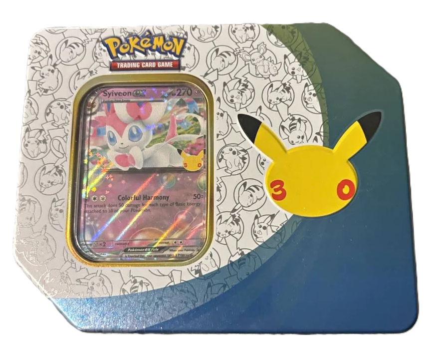 Pokemon 30th Celebration - EX Tin