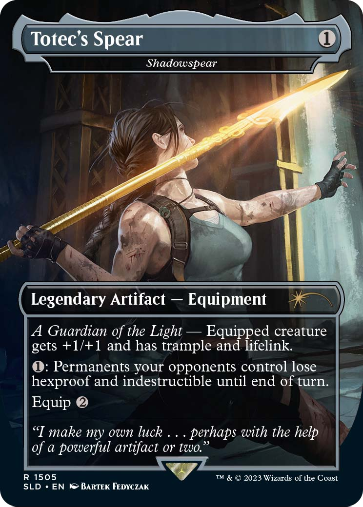 Totec's Spear - Shadowspear - Secret Lair Drop Series (SLD)