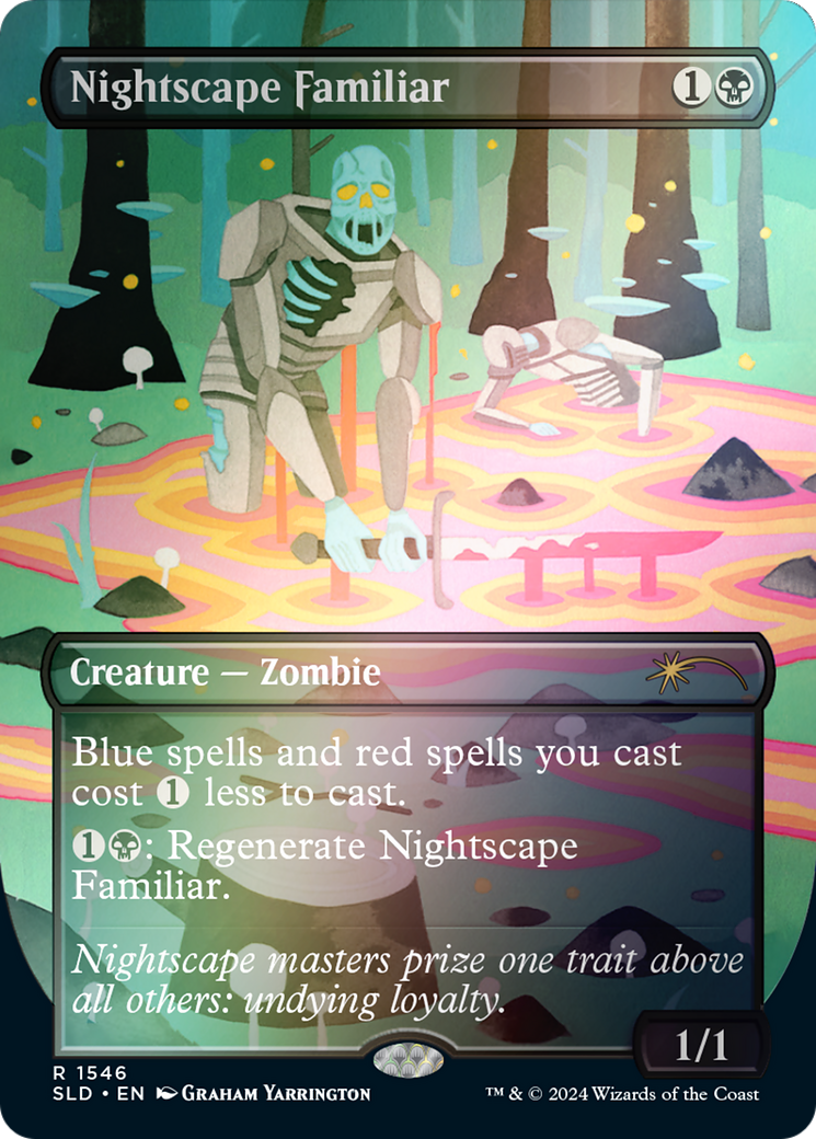 Nightscape Familiar (Rainbow Foil) - Secret Lair Drop Series (SLD)