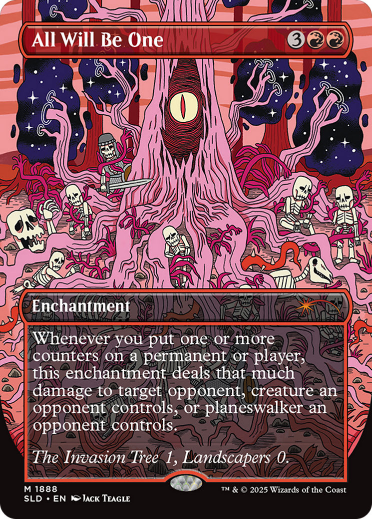 All Will Be One (Rainbow Foil) - Secret Lair Drop Series (SLD)