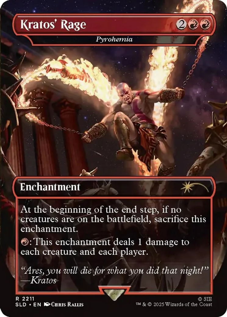 Kratos' Rage - Pyrohemia - Secret Lair Drop Series (SLD)