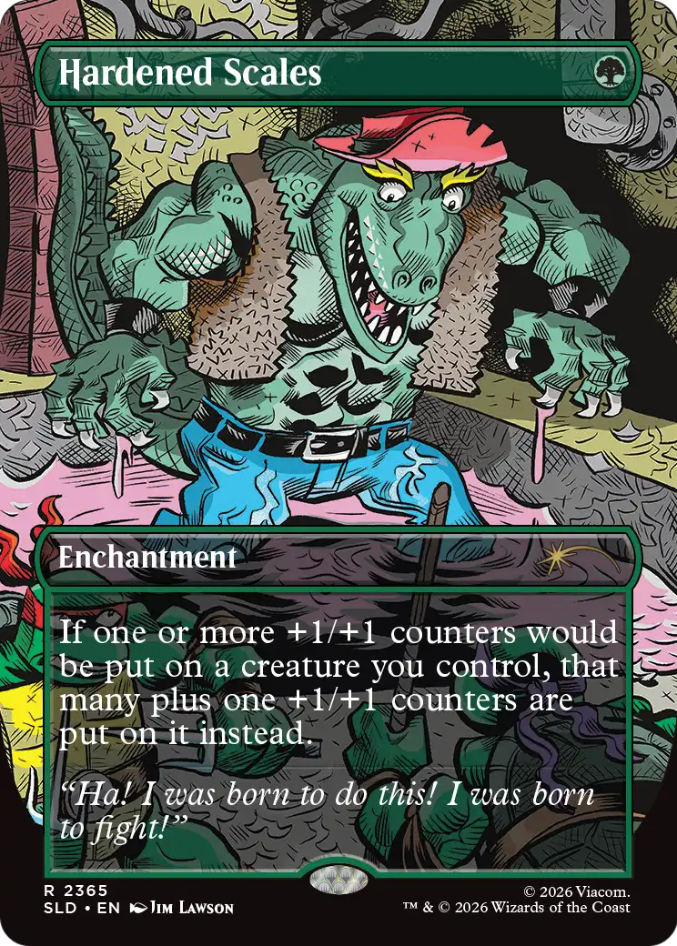 Hardened Scales - Secret Lair Drop Series (SLD)