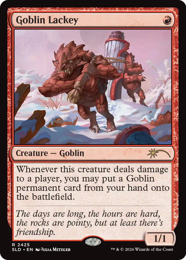 Goblin Lackey (2425) - Secret Lair Drop Series (SLD)
