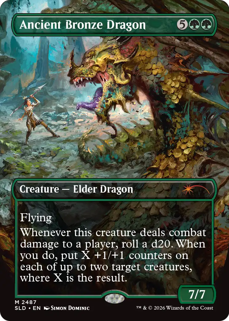 Ancient Bronze Dragon - Secret Lair Drop Series (SLD)