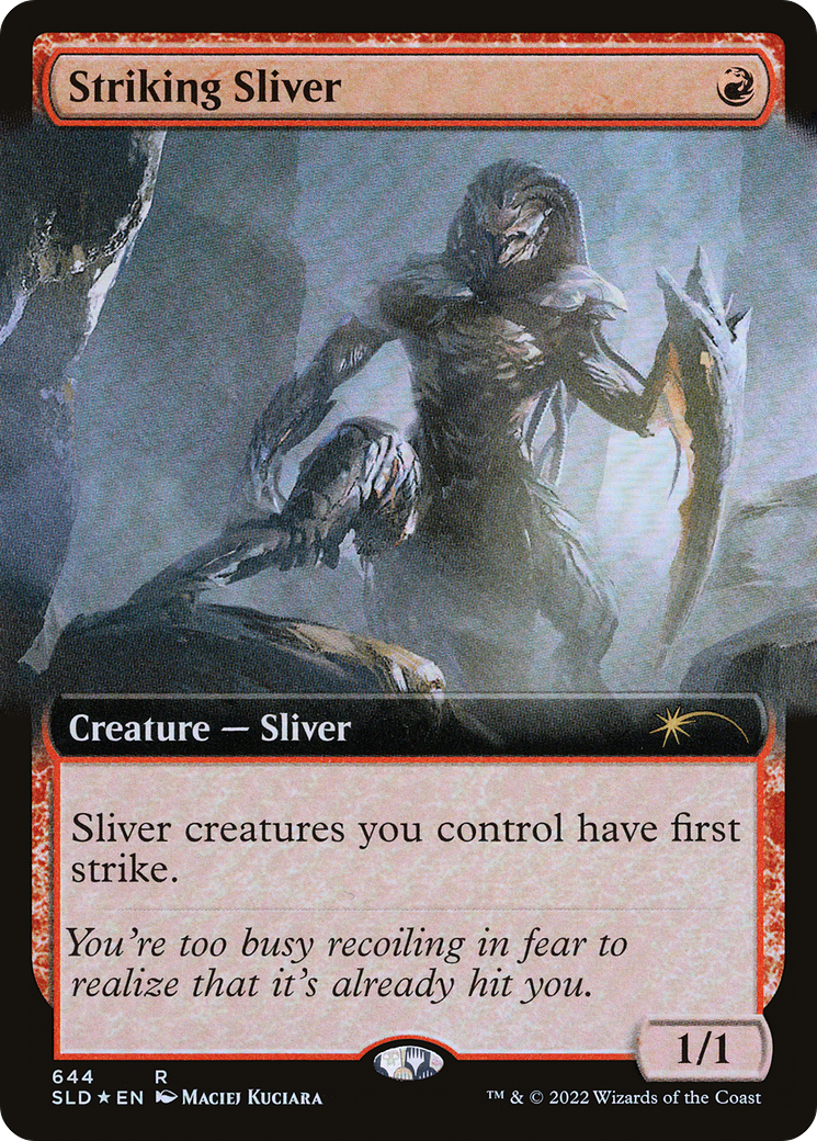 Striking Sliver (Extended Art) - Secret Lair Drop Series (SLD)