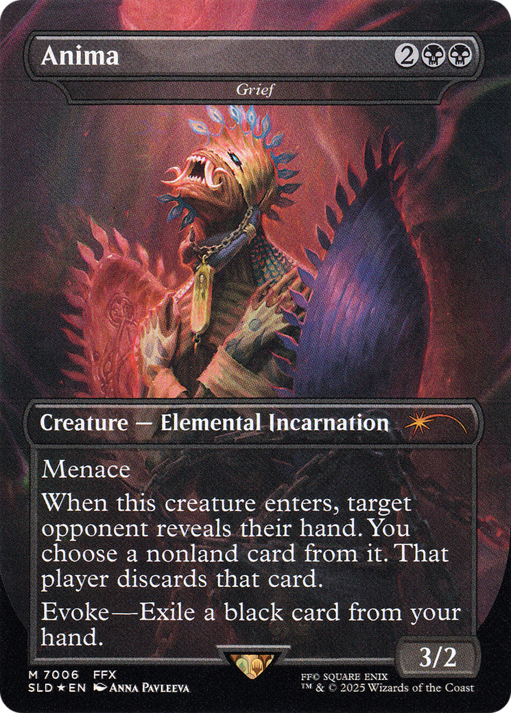 Anima - Grief (Rainbow Foil) - Secret Lair Drop Series (SLD)