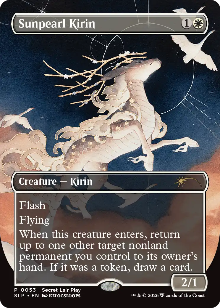 Sunpearl Kirin - Secret Lair Showdown (SLP)