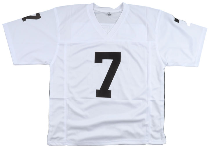 Geno Smith Autographed Signed Raiders Football Jersey (Beckett)