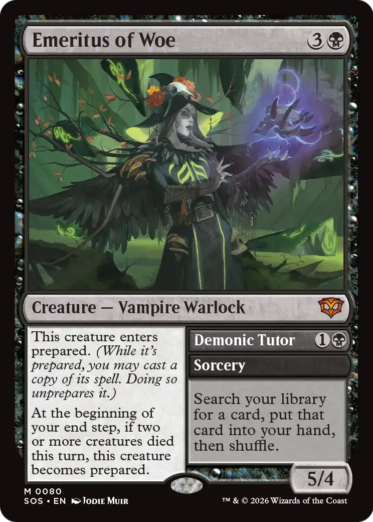 Emeritus of Woe - Secrets of Strixhaven (SOS)
