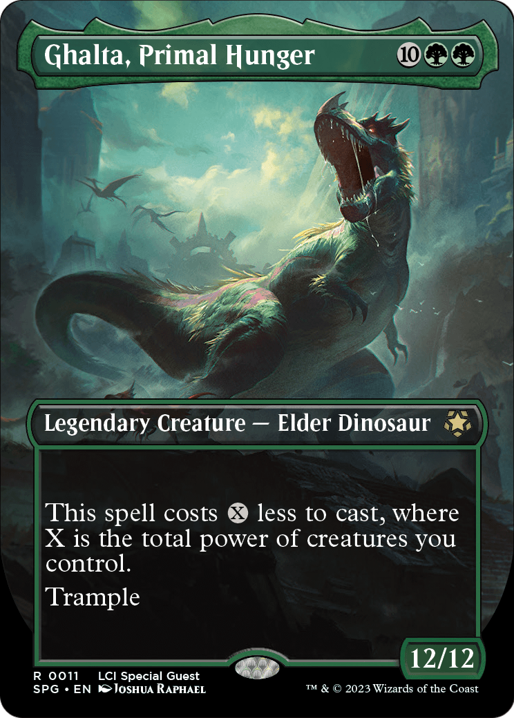 Ghalta, Primal Hunger (Borderless) - Special Guests (SPG)