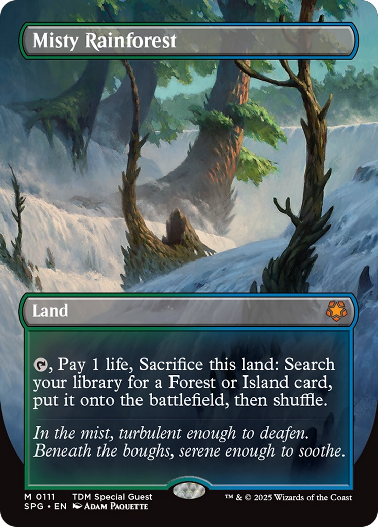 Misty Rainforest (Borderless) - Special Guests (SPG)