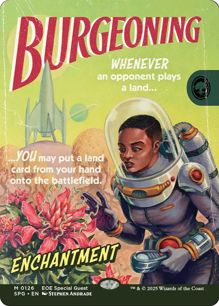 Burgeoning (Showcase) - Special Guests (SPG)