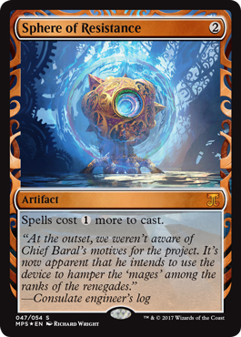 Sphere of Resistance - Masterpiece Series: Kaladesh Inventions (MPS)