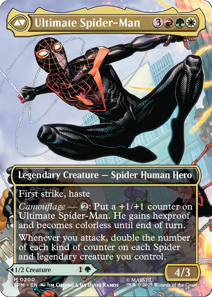 Miles Morales (0200) (Borderless) - Marvel's Spider-Man (SPM)