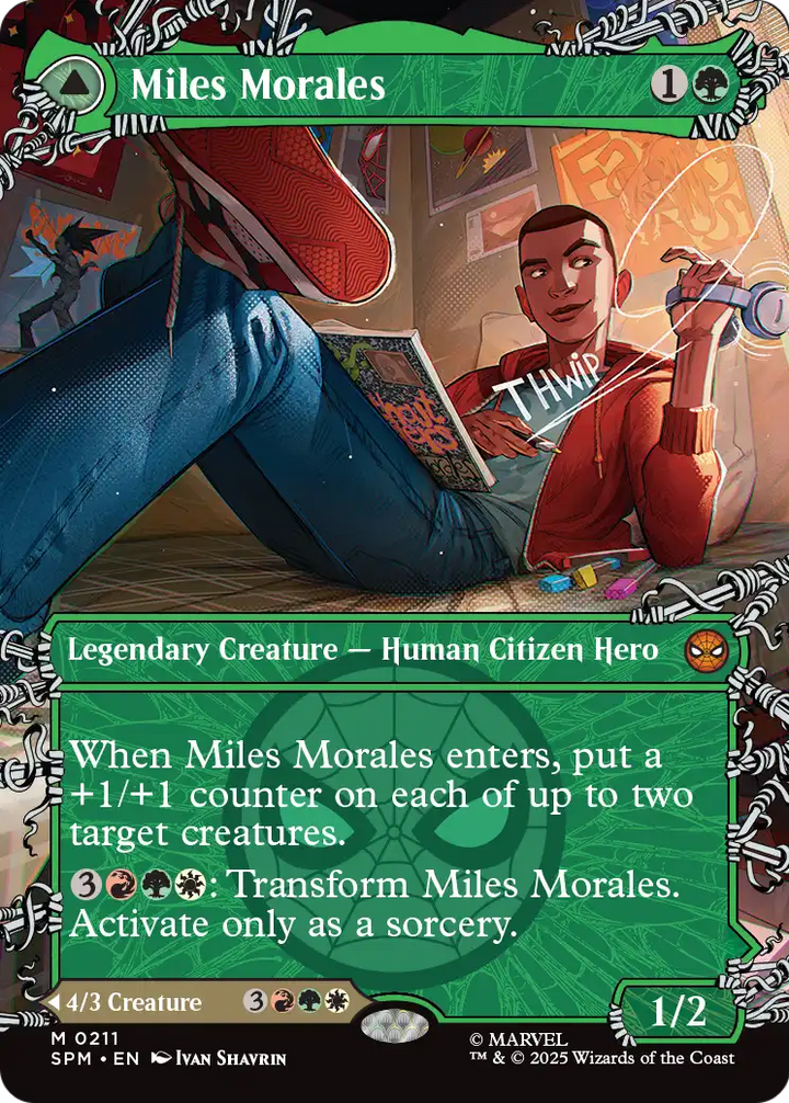 Miles Morales (0211) (Borderless) - Marvel's Spider-Man (SPM)