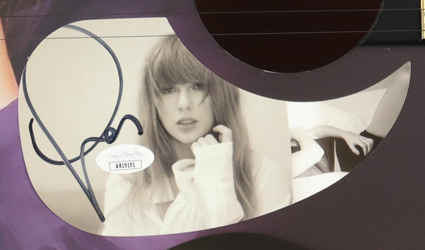 Taylor Swift Autographed Signed Acoustic Guitar