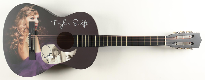 Taylor Swift Autographed Signed Acoustic Guitar