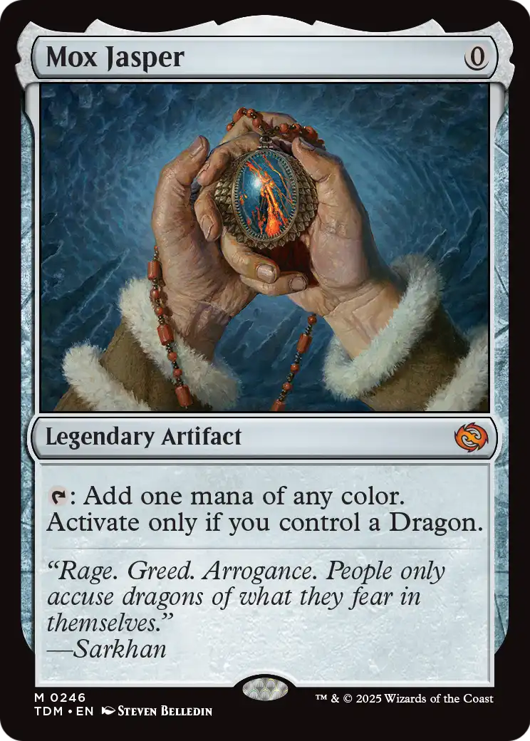 Mox Jasper - Tarkir: Dragonstorm (TDM)