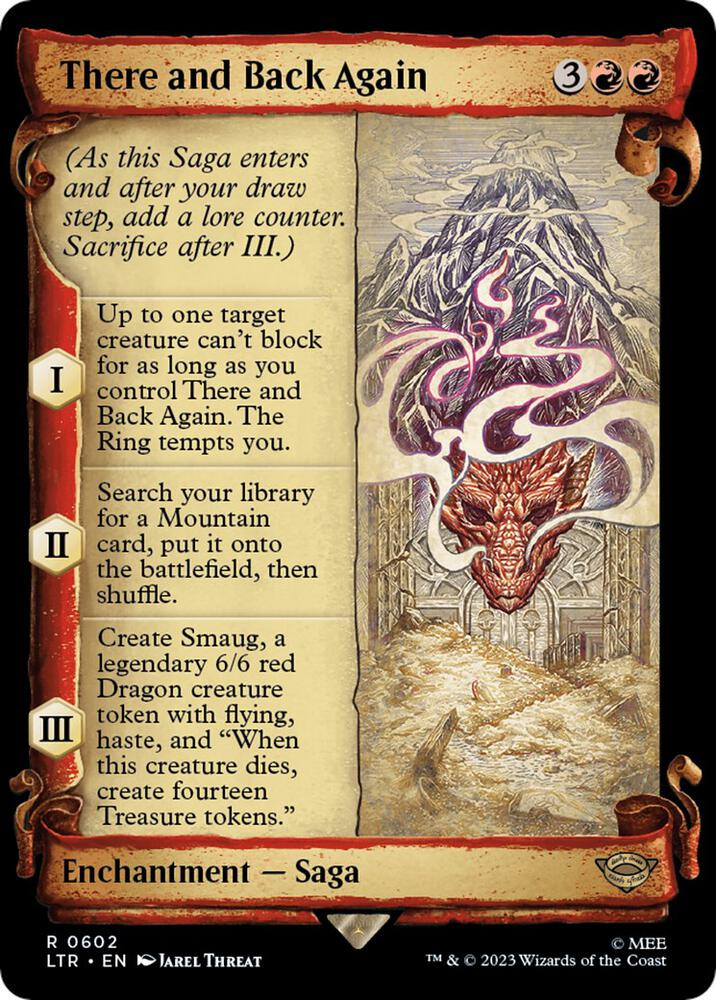 There and Back Again (Showcase Scrolls) - Universes Beyond: The Lord of the Rings: Tales of Middle-earth (LTR)