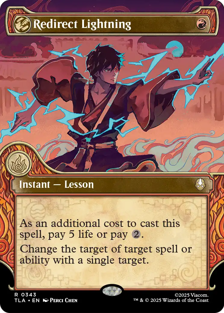 Redirect Lightning (Showcase) - Avatar: The Last Airbender (TLA)