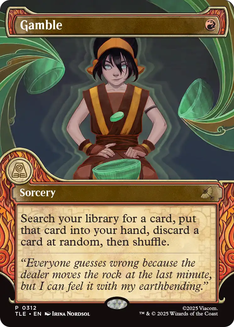 Gamble (Showcase) - Avatar: The Last Airbender: Eternal-Legal (TLE)