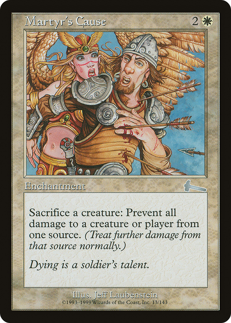 Martyr's Cause - Urza's Legacy (ULG)