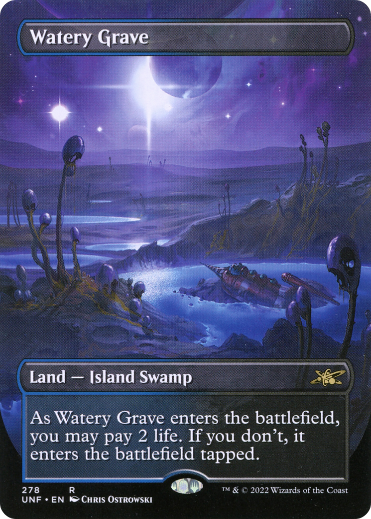 Watery Grave (Borderless) - Unfinity (UNF)