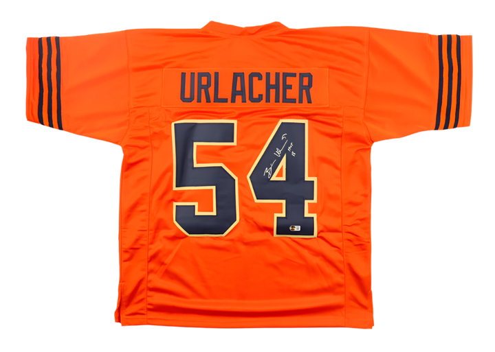 Brian Urlacher Autographed Signed HOF '18  Custom Jersey - Beckett Certified