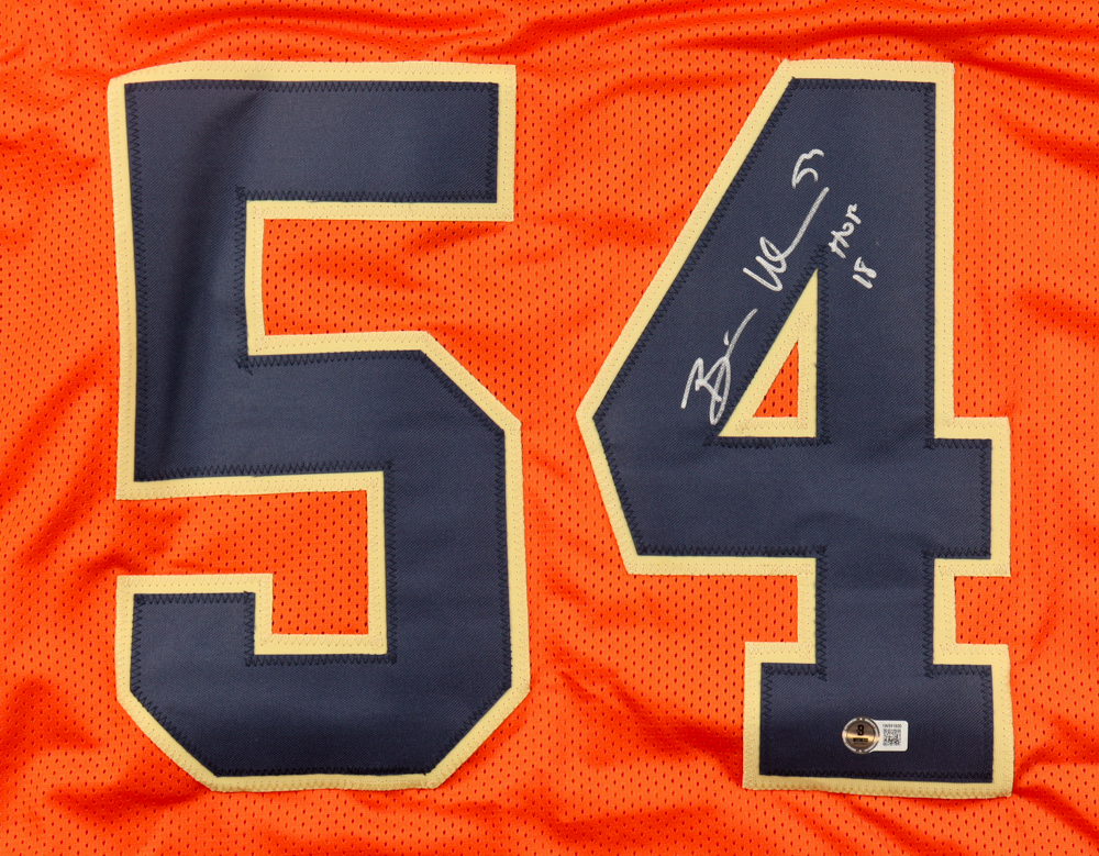 Brian Urlacher Autographed Signed HOF '18  Custom Jersey - Beckett Certified