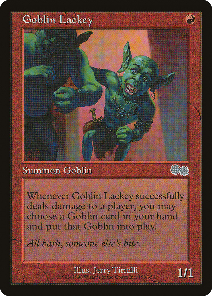Goblin Lackey - Urza's Saga (USG)