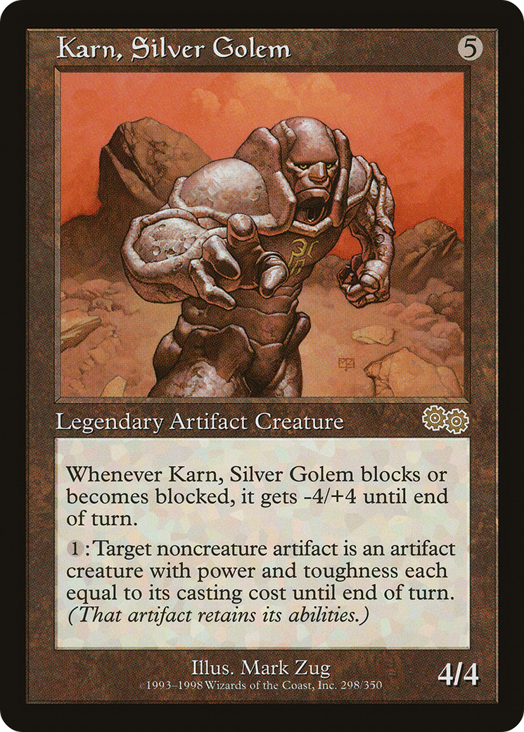 Karn, Silver Golem - Urza's Saga (USG)