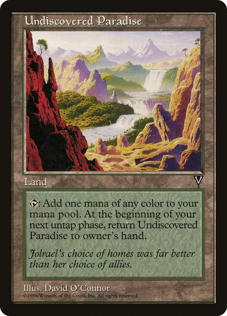 Undiscovered Paradise - Visions (VIS)