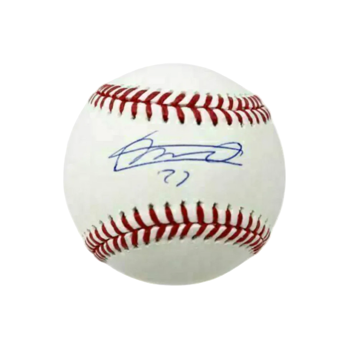 Vladimir Guerrero Jr. Autographed Signed  Baseball (JSA)with Case