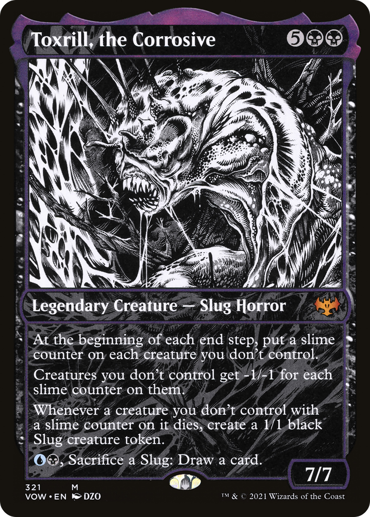 Toxrill, the Corrosive (Showcase) - Innistrad: Crimson Vow (VOW)