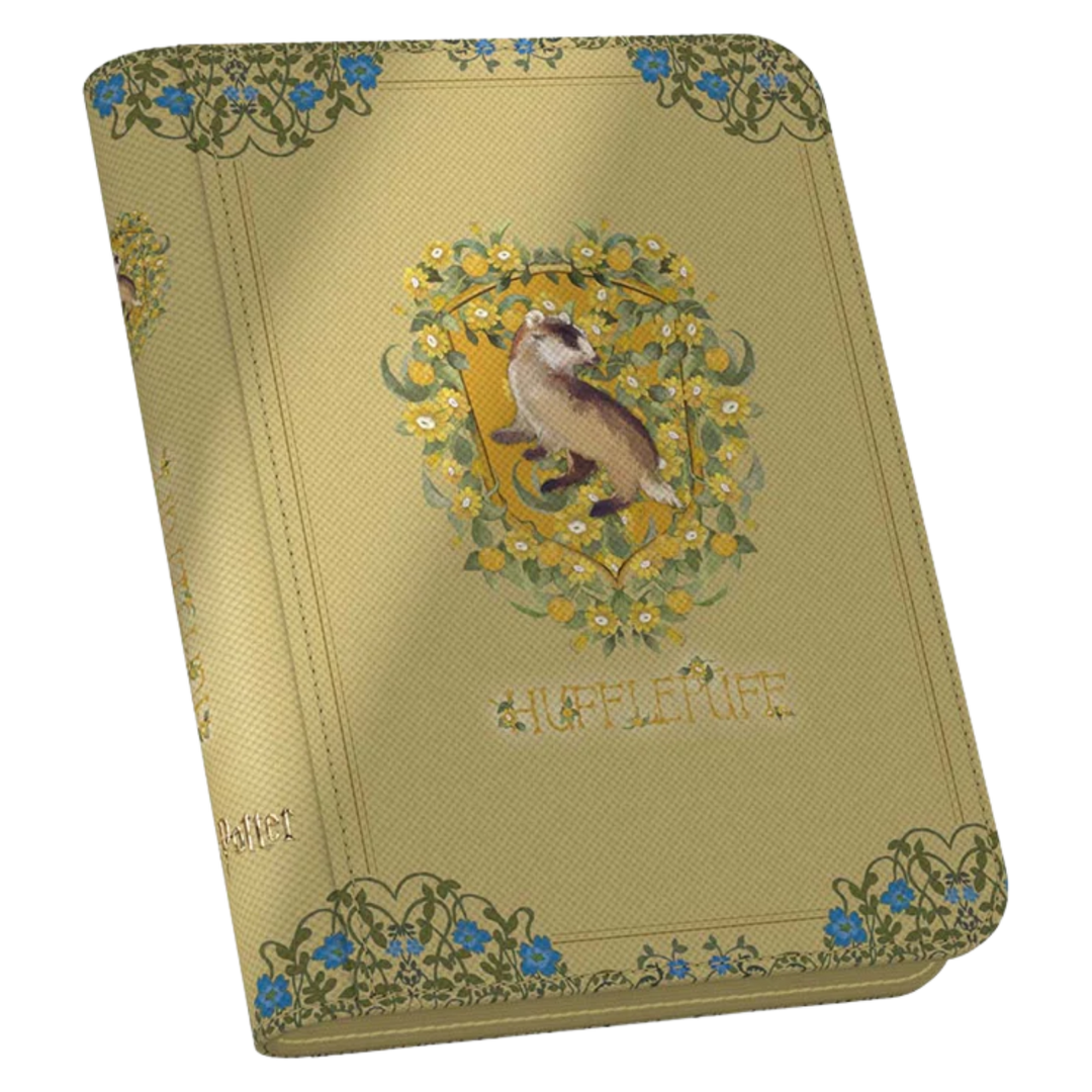 Ultimate Guard Zipfolio 160+ 8 Pocket Xenoskin Binder: Harry Potter 4 Houses
