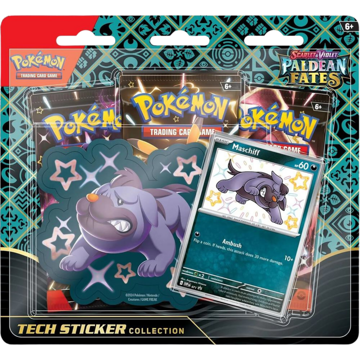 Scarlet & Violet - Paldean Fates Tech Sticker Collection