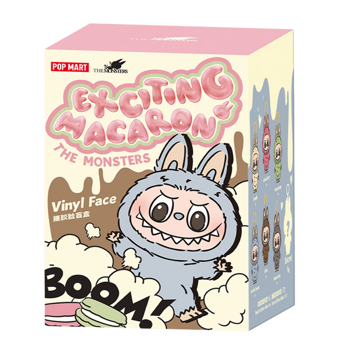 Pop Mart Labubu - Exciting Macaron - Vinyl Plush Pendant Blind Box