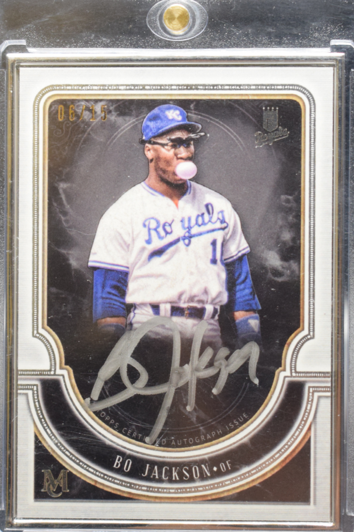 2018 Topps Museum Collection - Bo Jackson MFA-BJ - Framed Auto /15