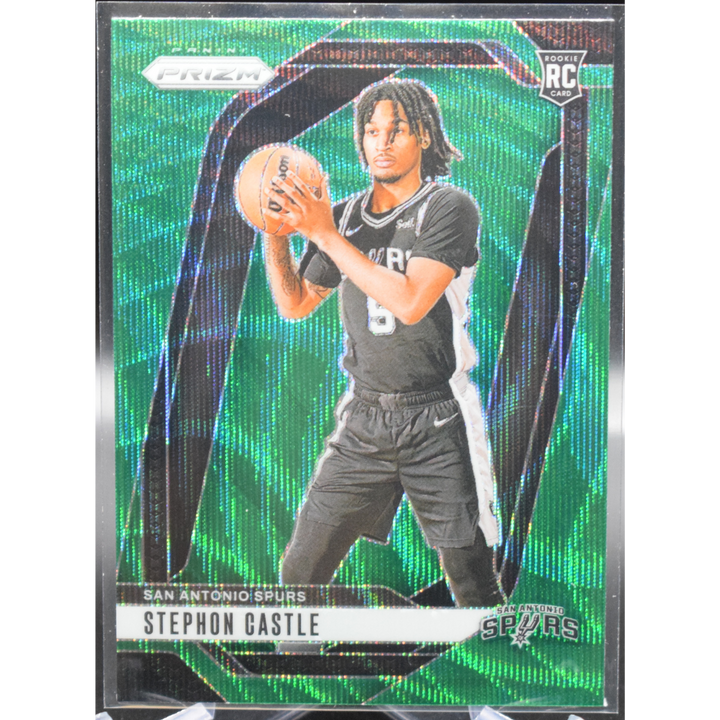 2024 Panini Prizm - Stephon Castle 234 - Green Wave