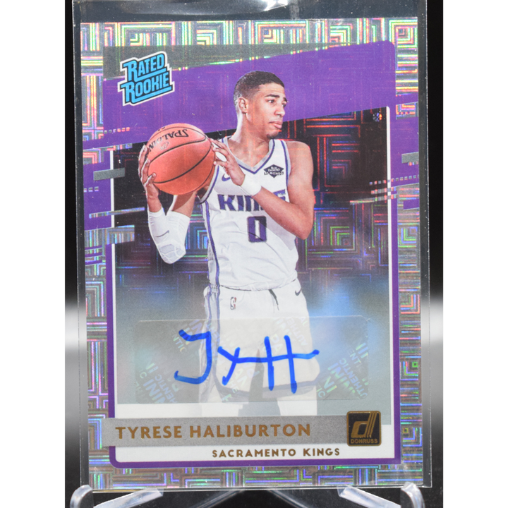2020-21 Panini Donruss Basketball - Tyrese Haliburton 231 - Rated Rookie Auto