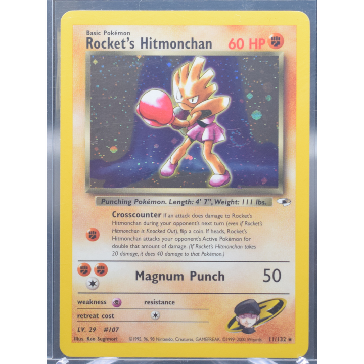 Rocket's Hitmonchan - Gym Heroes (G1)