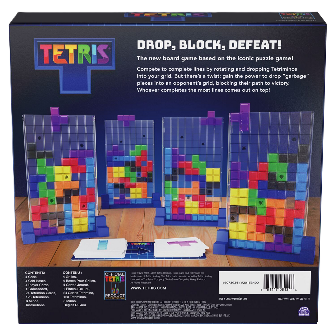 Tetris The Board Game