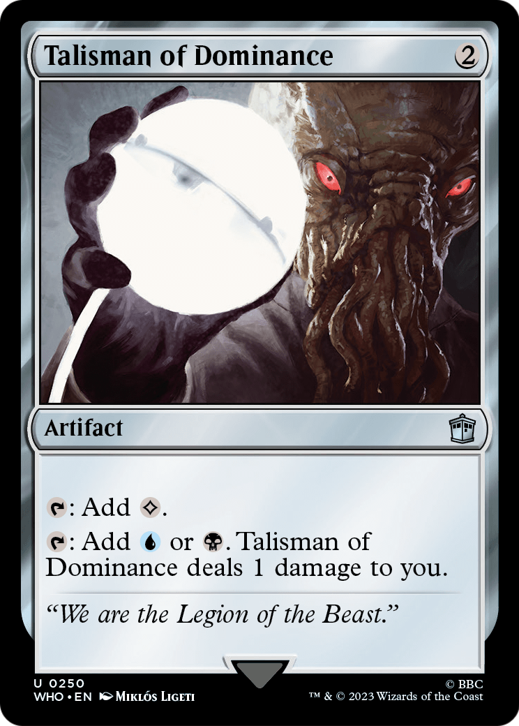 Talisman of Dominance - Universes Beyond: Doctor Who (WHO)