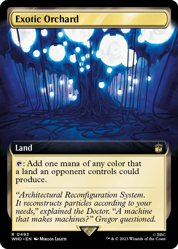 Exotic Orchard (Extended Art) - Universes Beyond: Doctor Who (WHO)