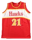 Dominique Wilkins Signed Autographed Custom Jersey (AWM)